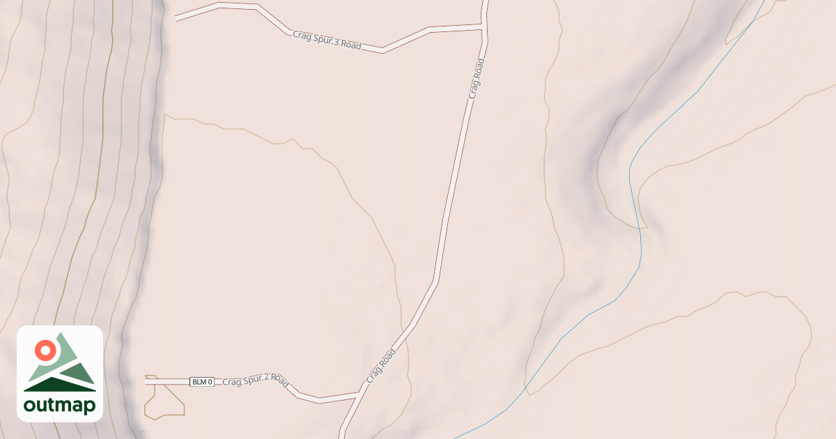 Map of BLM National GTLF Public Motorized Roads 68171186-8792-48d2-ad1a-d3c3e7180e73