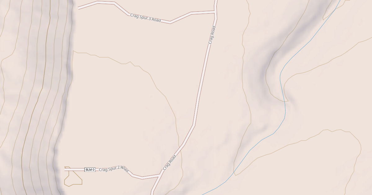 Map preview of BLM National GTLF Public Motorized Roads 68171186-8792-48d2-ad1a-d3c3e7180e73