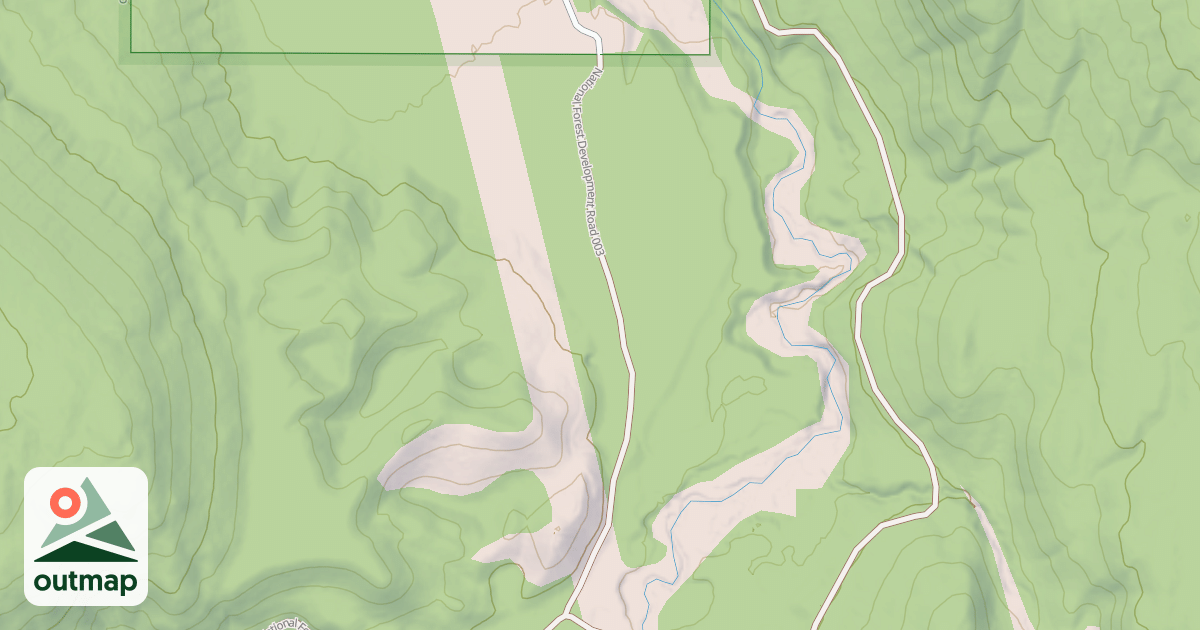 Map of RUBY CREEK
