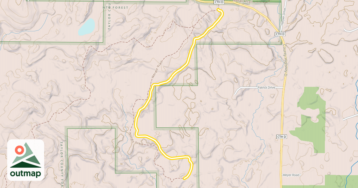 Map of Championship Trail