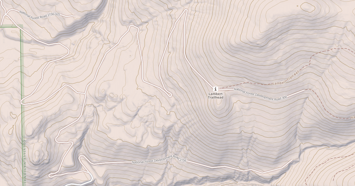 Map preview of USFS Motor Vehicle Use Map Roads {936038B9-2856-4D42-A52D-5A3AE955C4C5}
