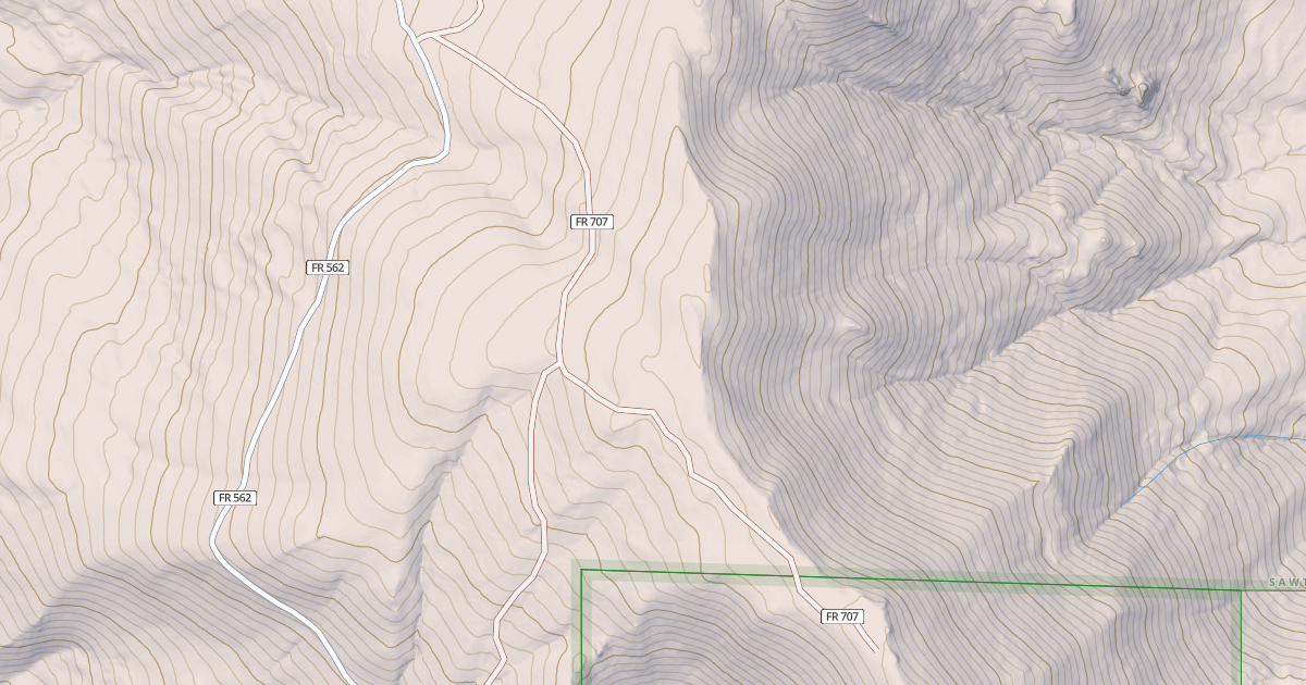 Map preview of GRAHAM PEAK