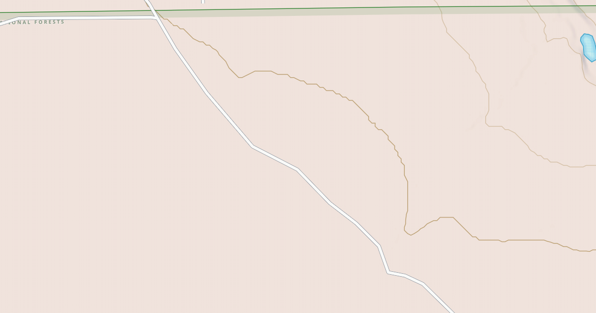 Map preview of USFS National Forest System Roads {4EE26AE8-2975-4765-803B-6953190F9CFF}