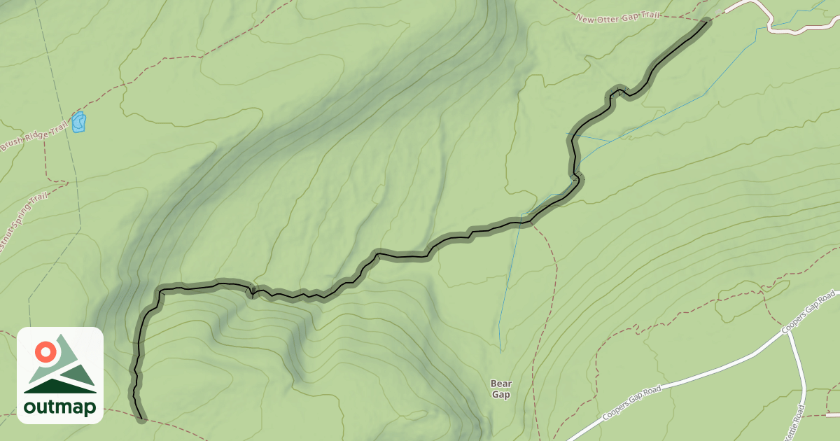 Map of Lingle Valley Trail