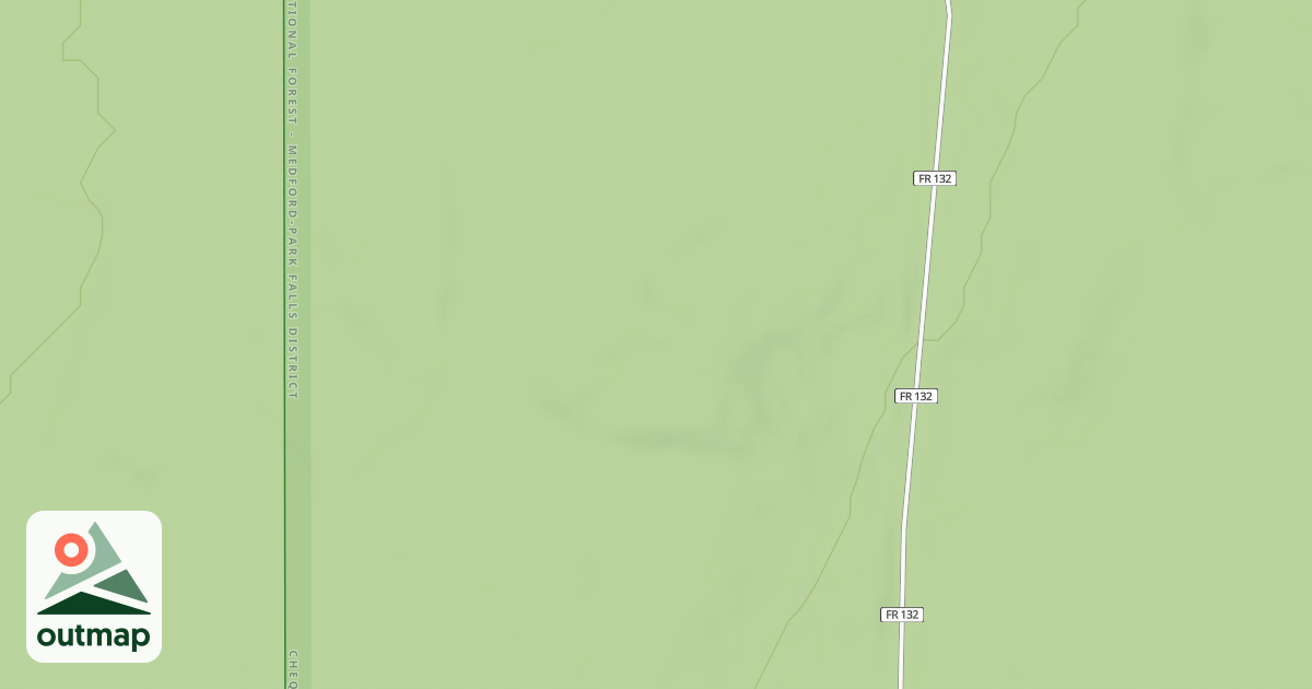 Map of FR 132RR