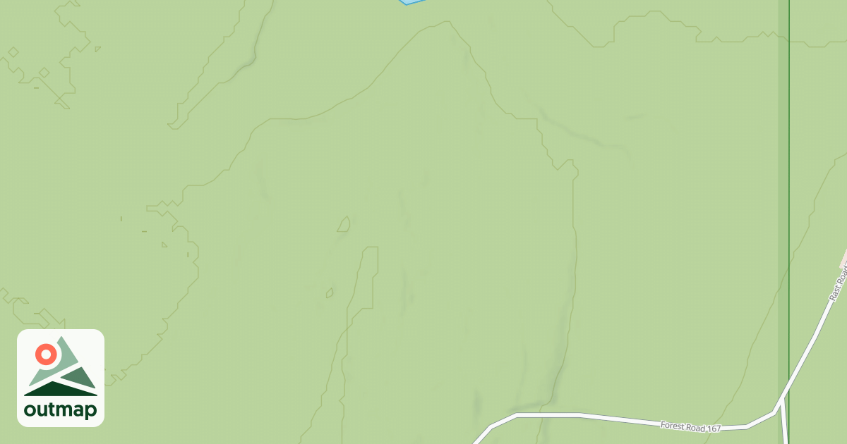 Map of FR 167C