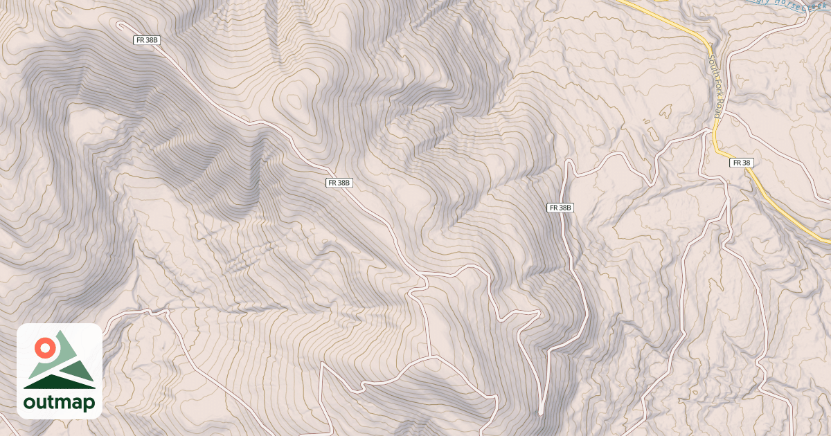 Map of FIREFIGHTER LOOKOUT