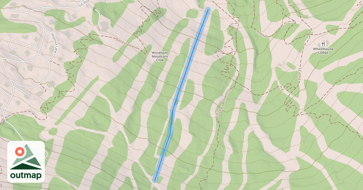 Map of Lower Whirlwind