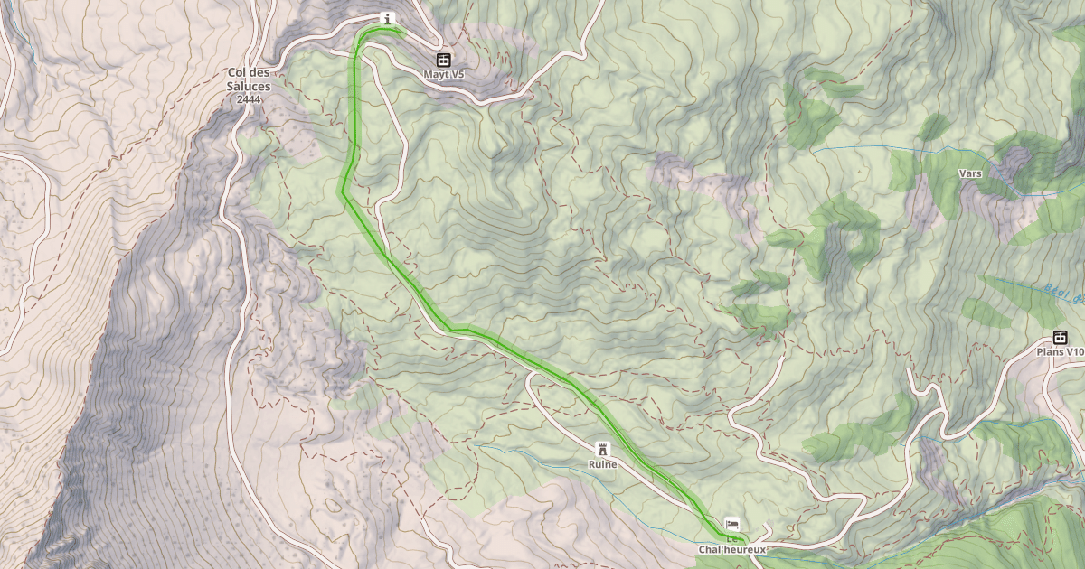 Map preview of Les Heureux