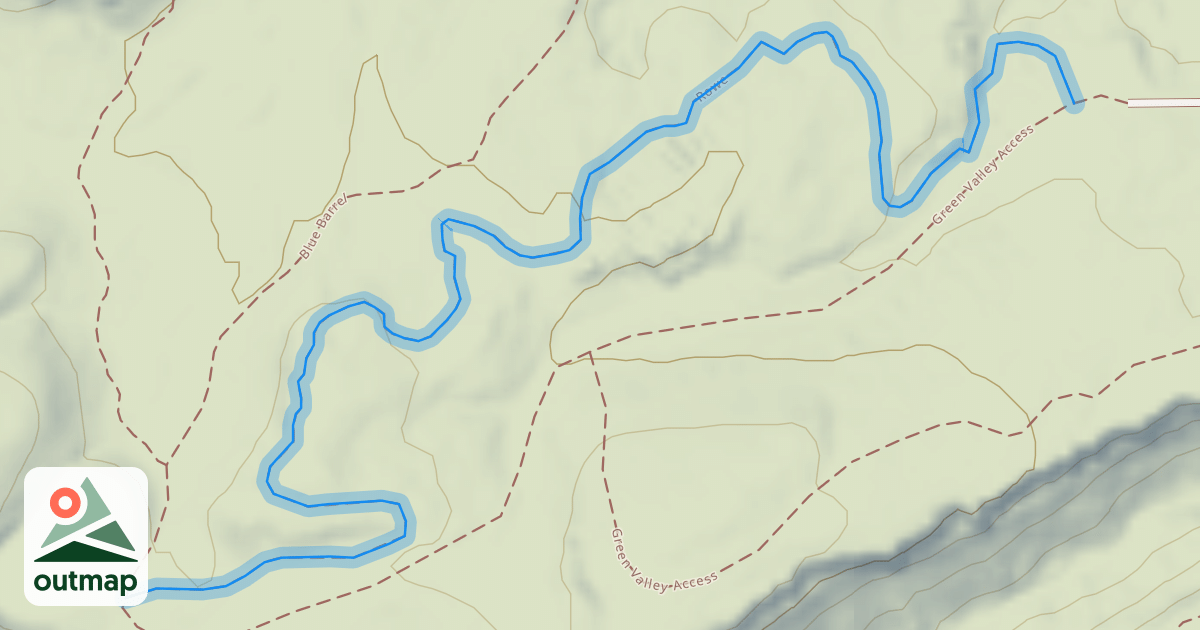 Map of Rowe