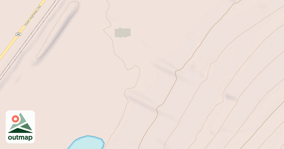 Map of Tubing Trail