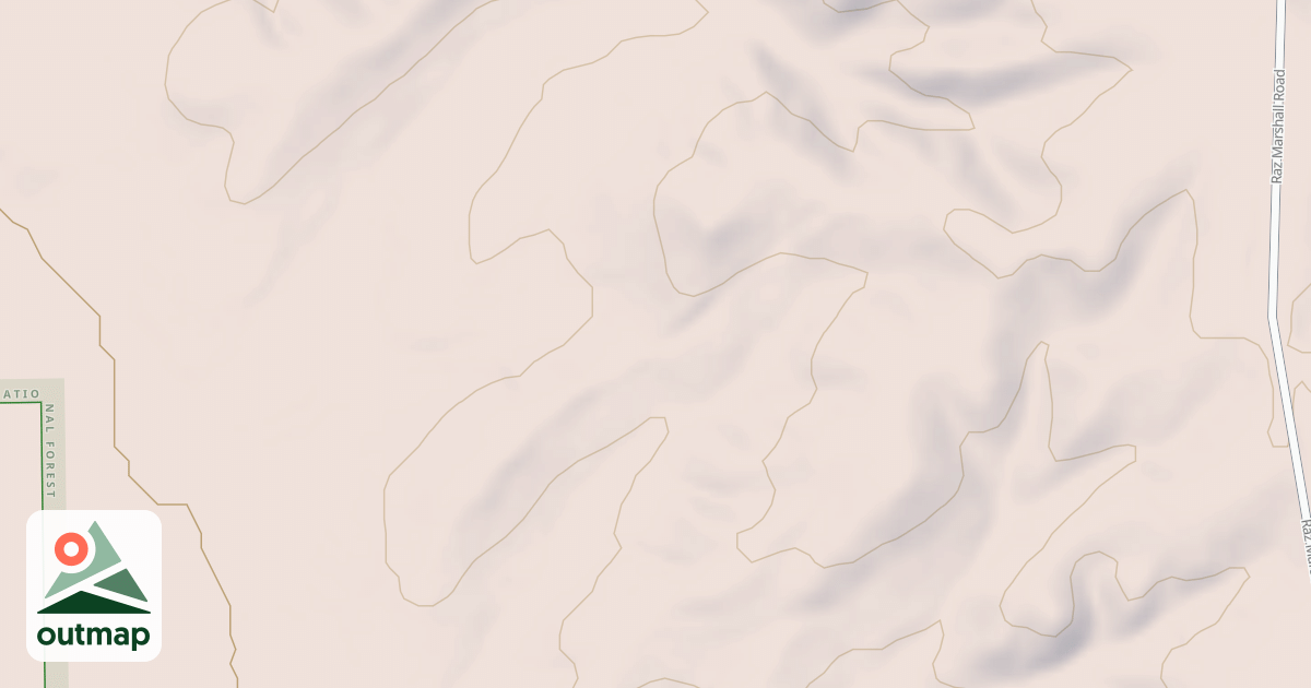 Map of USFS National Forest System Roads {E4E304E7-6410-4FCB-AE79-DD70DC80A919}