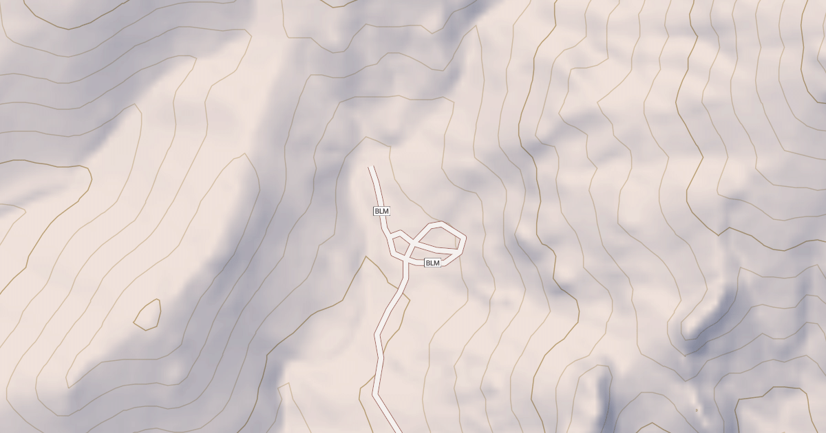 Map preview of BLM National GTLF Public Motorized Roads 723af0f4-86fa-4098-87c2-f465d3a68e3f