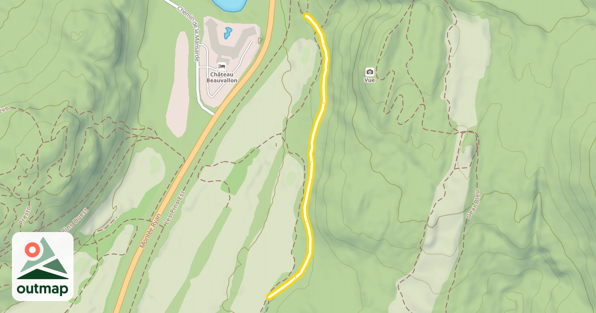 Map of A17 Villa Bellevue