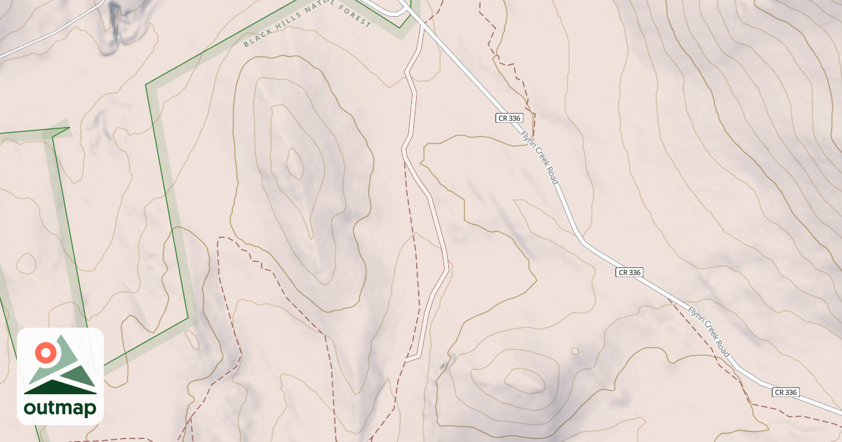 Map of FLYNN CREEK BR 1O
