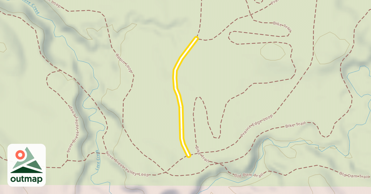 Map of Prairie Edge Loop