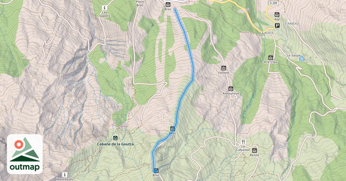 Map of Carole Merle