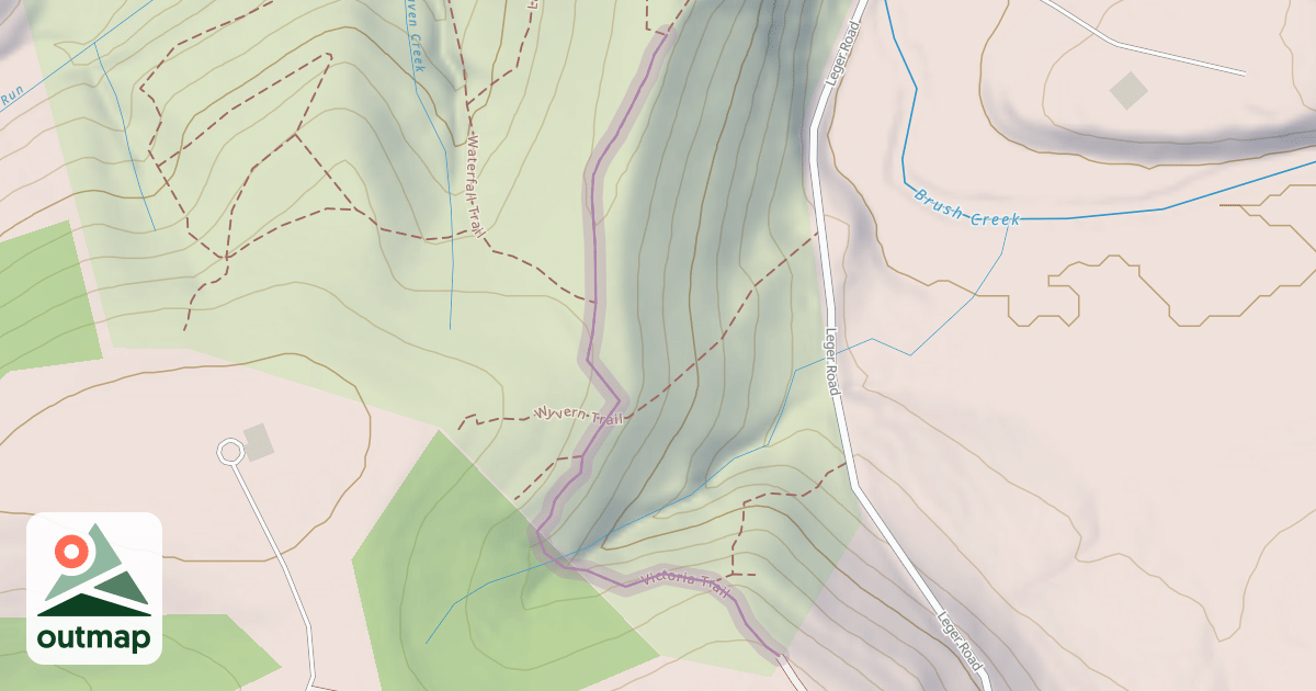 Map of Victoria Trail
