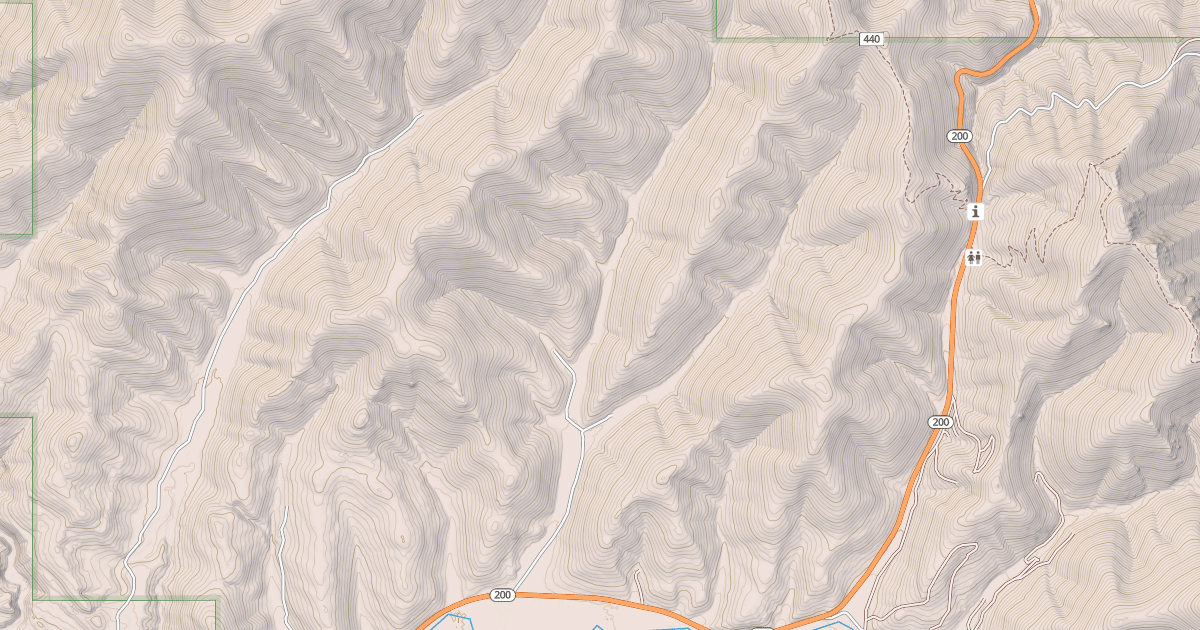 Map preview of CADOTTE CREEK