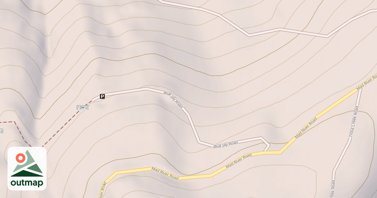 Map of BLUE JAY