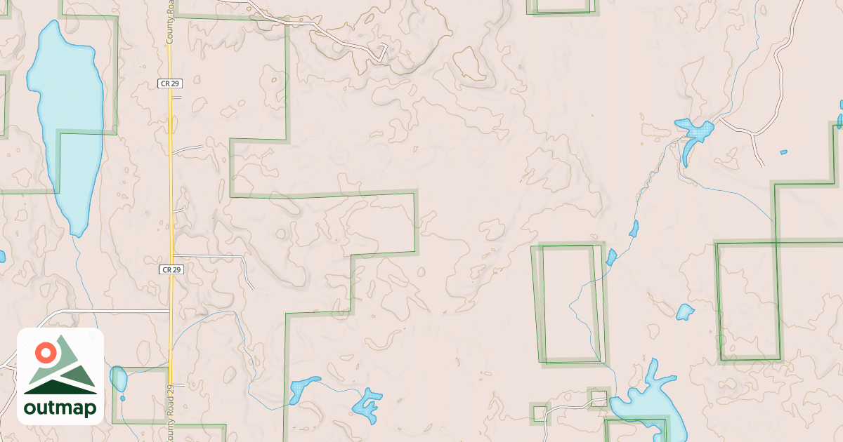 Map of BASS LAKE TOWER SPUR 2448