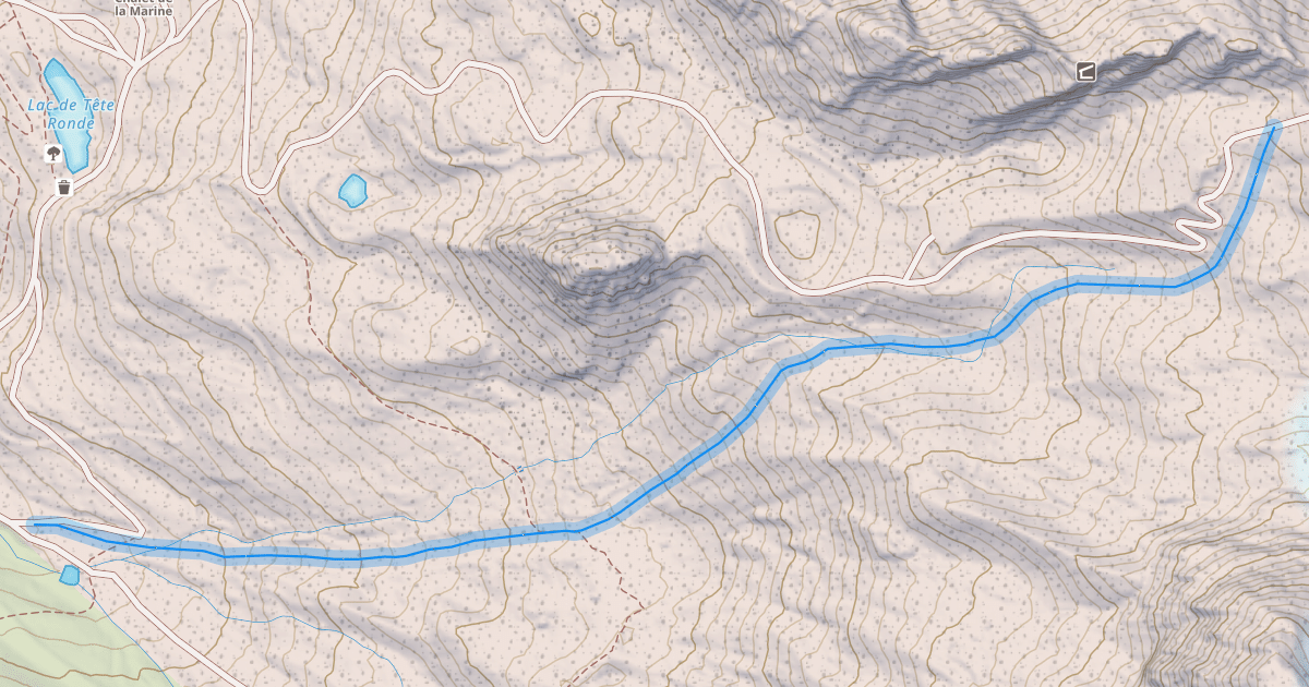 Map preview of Christine