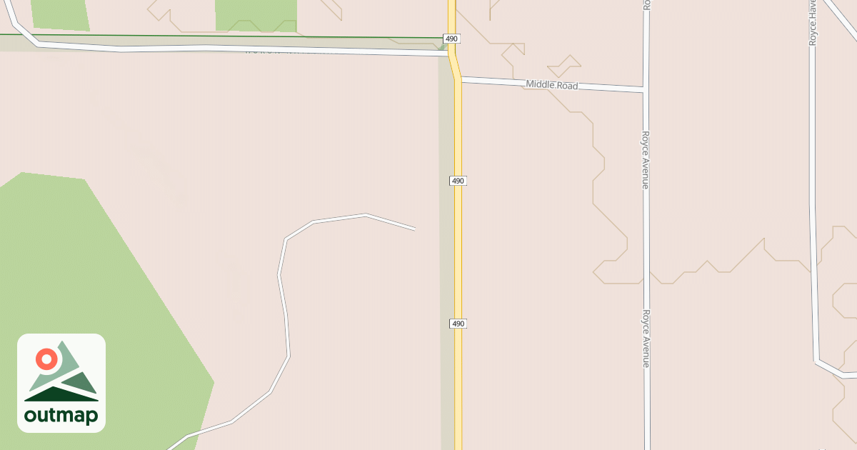 Map of LUZERNE ORV TRAILHEAD