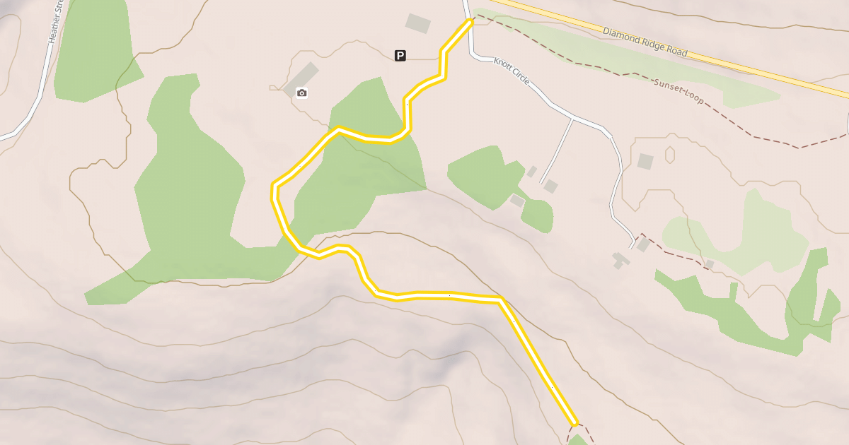 Map preview of Sunset Loop