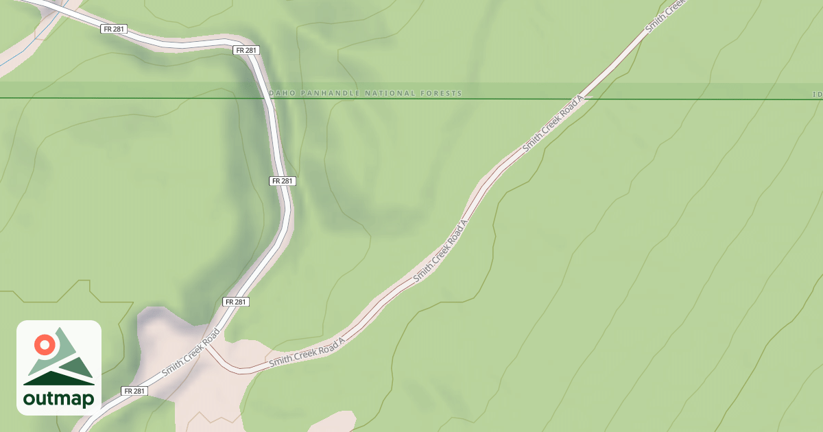 Map of SMITH CREEK A