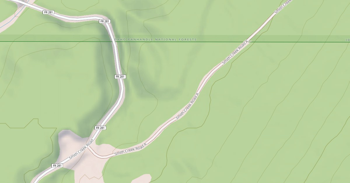 Map preview of SMITH CREEK A