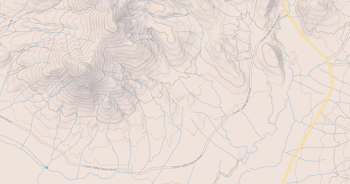 Map preview of CLOVER VALLEY RANCH