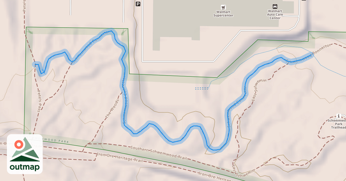 Map of Schwemwood Connector