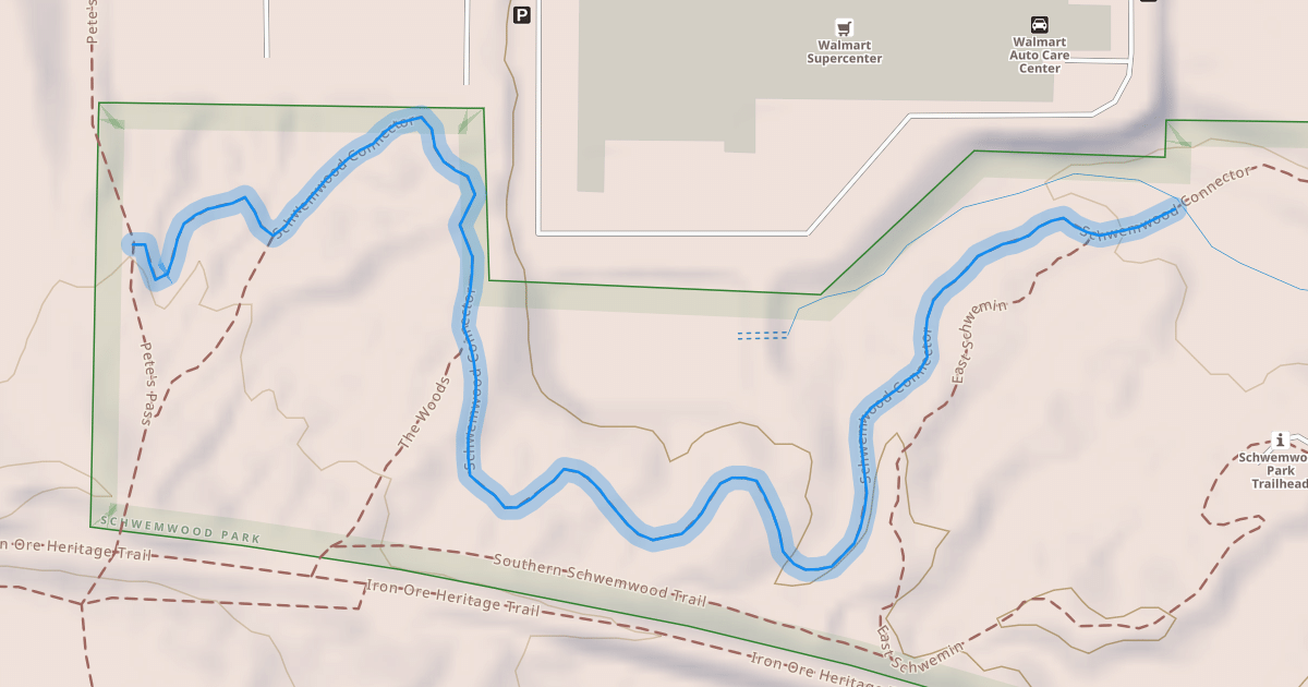 Map preview of Schwemwood Connector