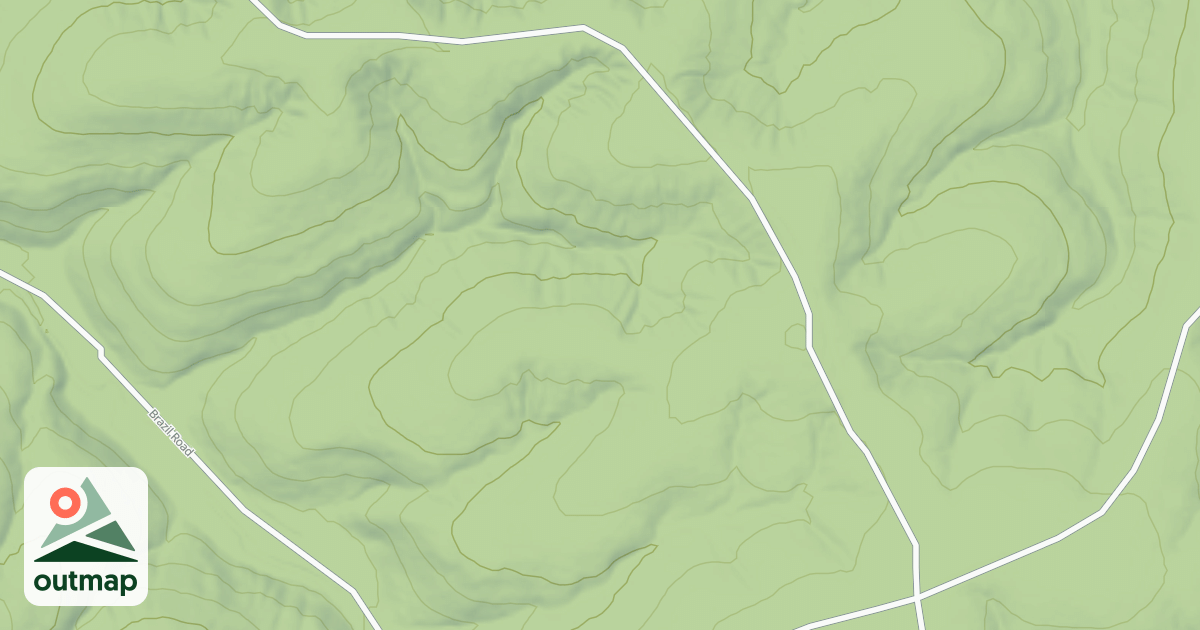 Map of MARLOW RIDGE