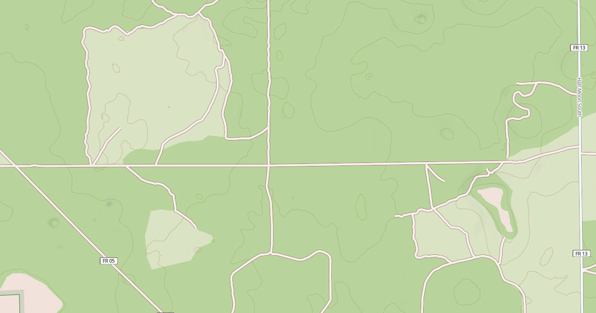 Map preview of USFS Motor Vehicle Use Map Roads {24787460-5025-4F14-8953-81B89944187C}