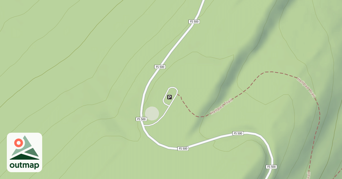 Map of PARKING-HELIPAD