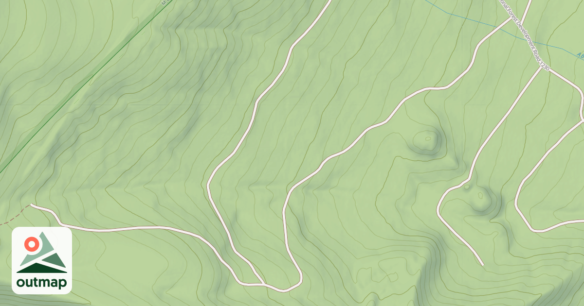 Map of BRUSH CR TR