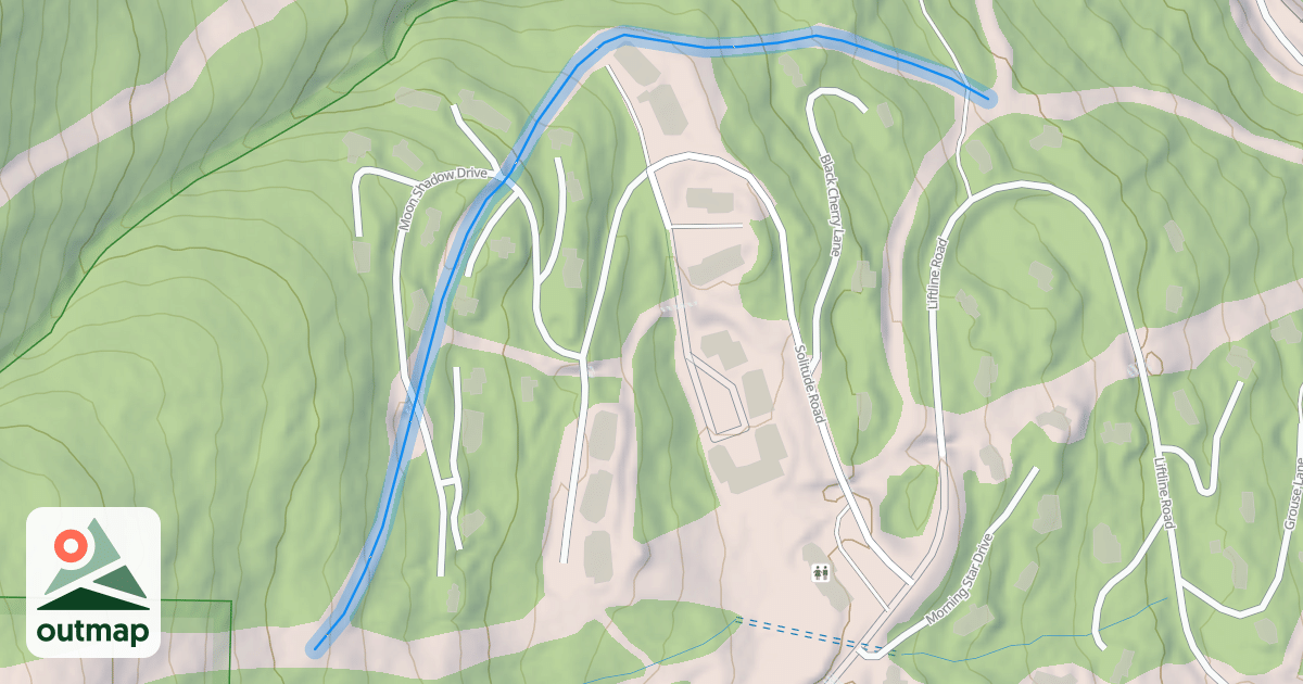 Map of Upper Moonshadow