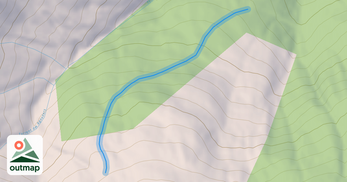 Map of Seregnier - Chemin