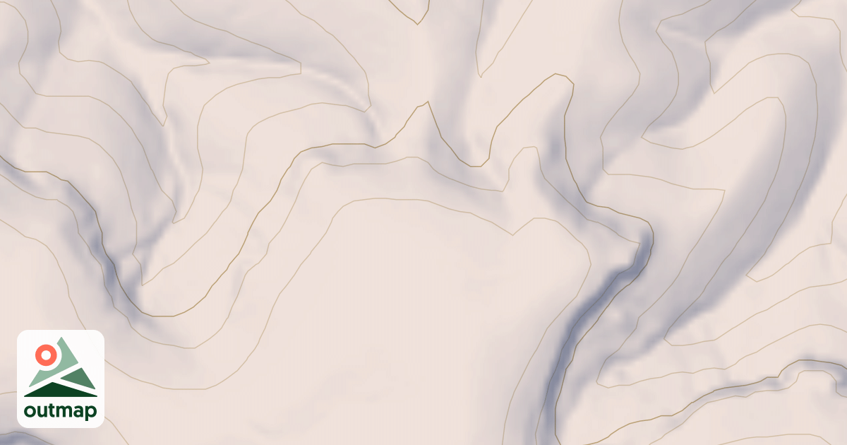 Map of TURKEY BLUFF SPUR