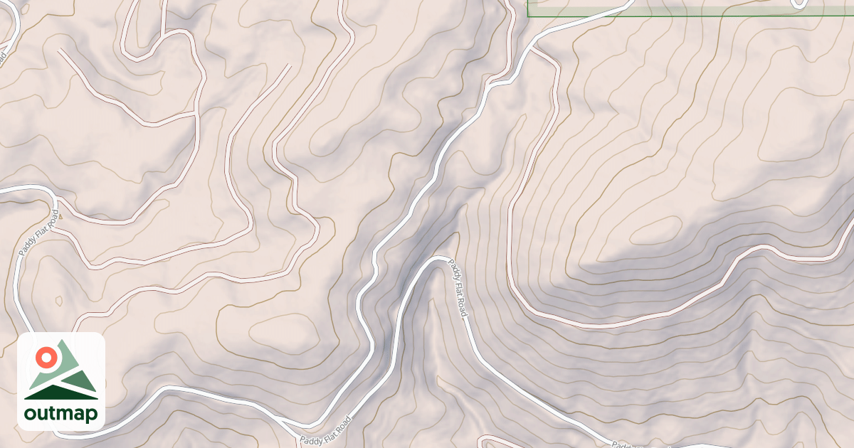 Map of CAMP CREEK