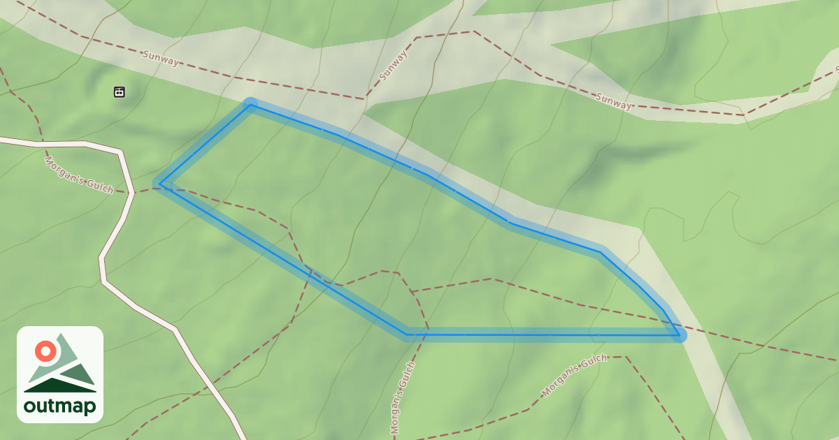 Map of Otter Slide Glades