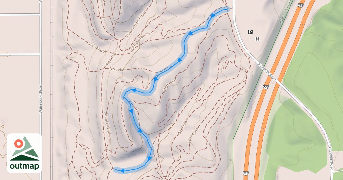 Map of B-Line