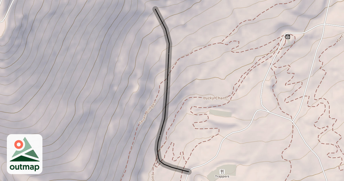 Map of Beaver Tooth