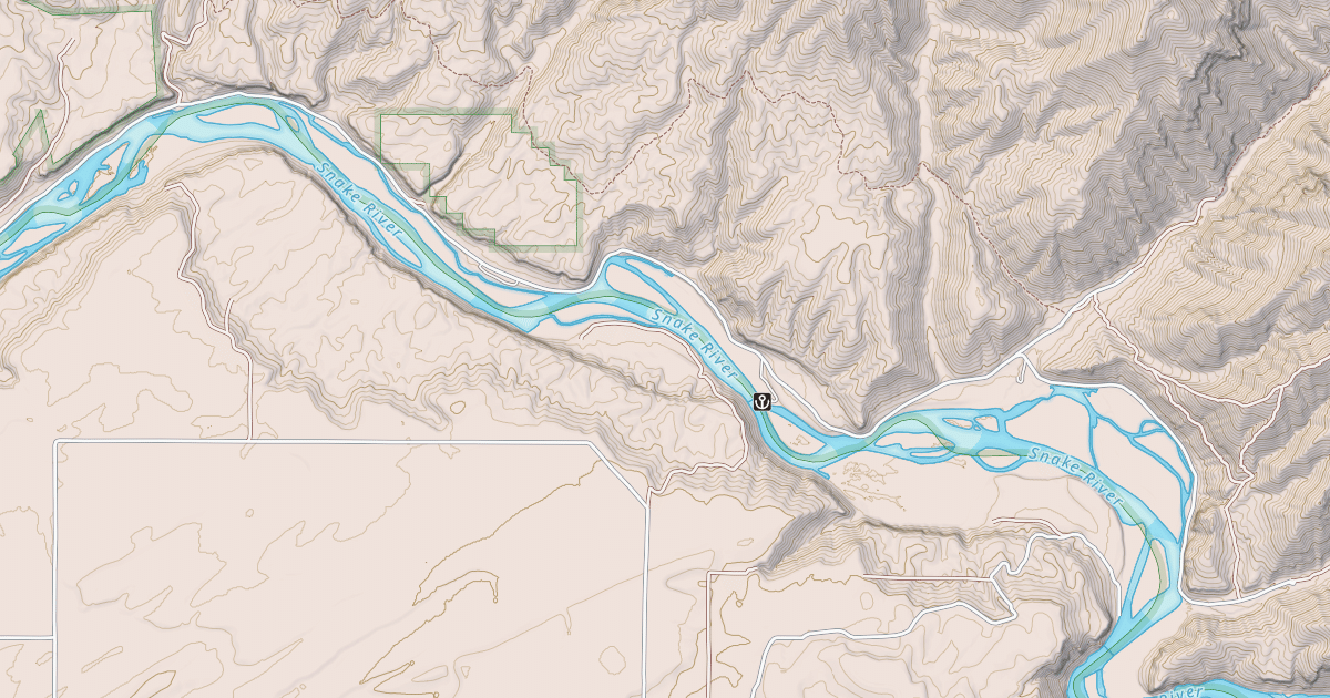 Map preview of SOUTH FORK SNAKE