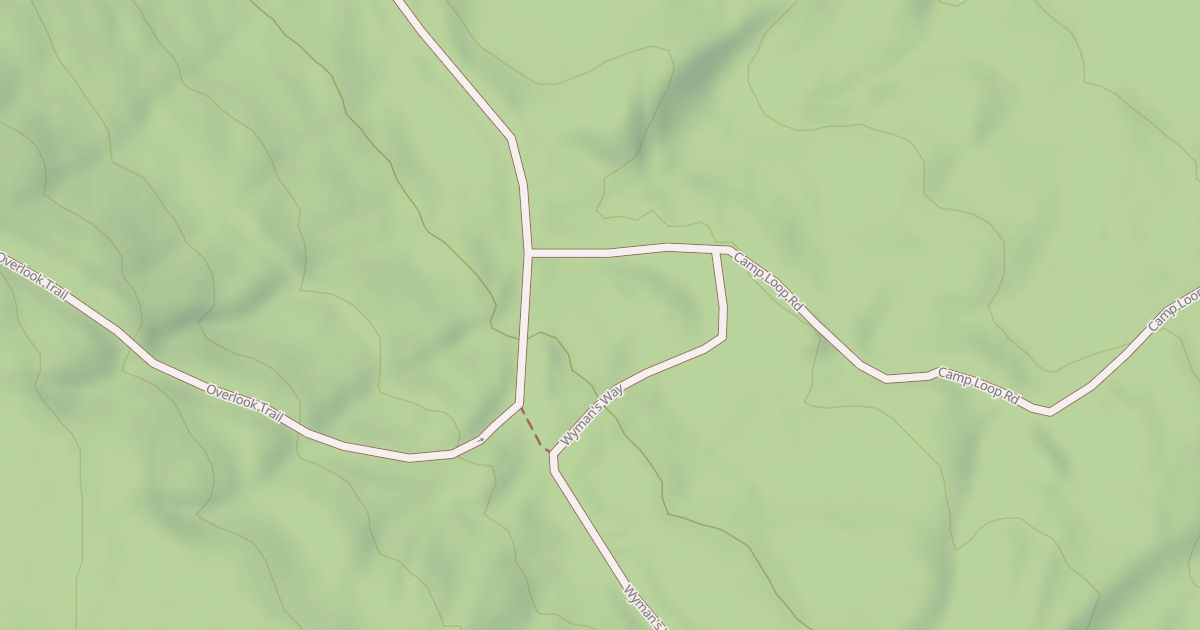 Map preview of Overlook Trail