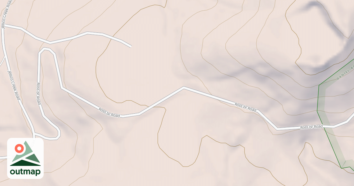 Map of ROSS BR ROAD