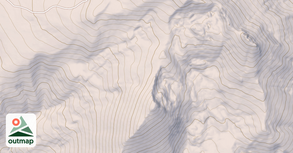 Map of Prospect Peak 121