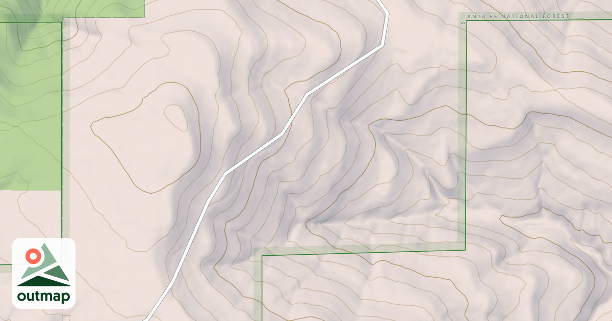 Map of USFS National Forest System Roads {EB90297C-B66D-4DBB-9602-5C8D1102CD21}