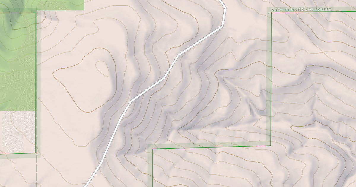 Map preview of USFS National Forest System Roads {EB90297C-B66D-4DBB-9602-5C8D1102CD21}